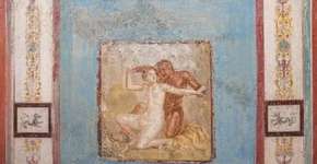 Arqueólogos descobrem casa com pintura erótica em Pompeia