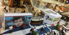 Ayrton Senna é tema de exposição no shopping Villa Lobos