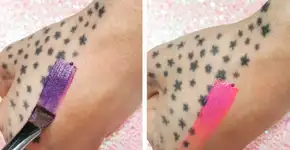 Marca desenvolve maquiagens que mudam de cor na luz, água e calor