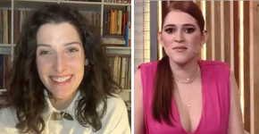 Clarice Falcão diz ao vivo  que assiste Globoplay com senha de amigo