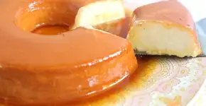 Pudim com apenas 2 ingredientes e sem ovos (tá passada?)