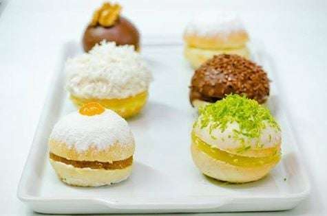 Macarons do Nouveau Bistrô