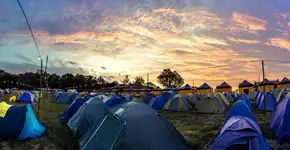 Festival de artes e campismo atrai famílias em Itu