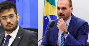 Kataguiri detona Eduardo Bolsonaro após ser chamado de ‘camisinha de comunista’