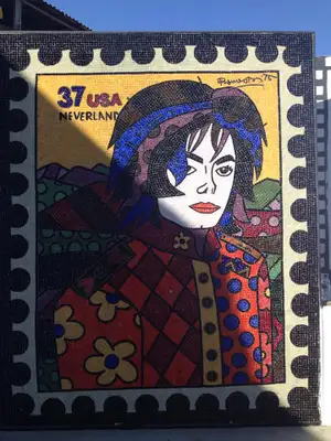 Michael Jackson é homenageado pelo morro. Foto: Gabriela Rassy