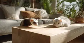 Como cuidar de furões e chinchilas com segurança em casa