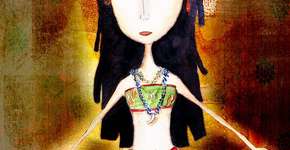 A delicadeza de Camila Morita na Livraria Cultura