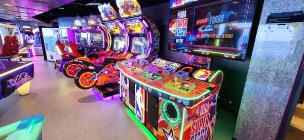 Há muitos jogos de arcade para todos os gostos