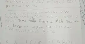 Menina de 9 anos relata em carta ter sido estuprada pelo pai e o avô