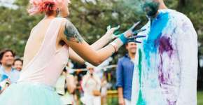 Confira o ‘não-casamento’ cheio de magia inspirado Burning Man