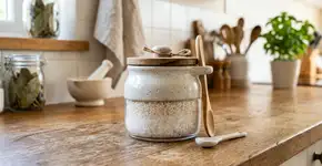 Por que Coreia eles colocam arroz cru dentro do saleiro