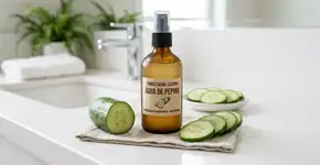 É barato e faz bem para a pele! Como preparar e usar água de pepino em casa