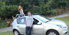 Casal gaúcho percorrerá América do Sul de carro popular