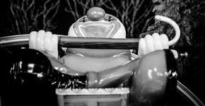 Fotógrafo enfrenta seu medo de parques de diversões em ensaio