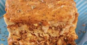 Lasanha vegana e sem glúten que vai fazer você bater um pratão