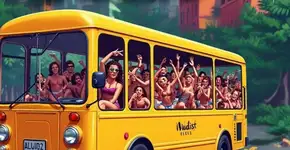 NÚ BUSÃO:  A Primeira Balada Nudista Sobre Rodas!