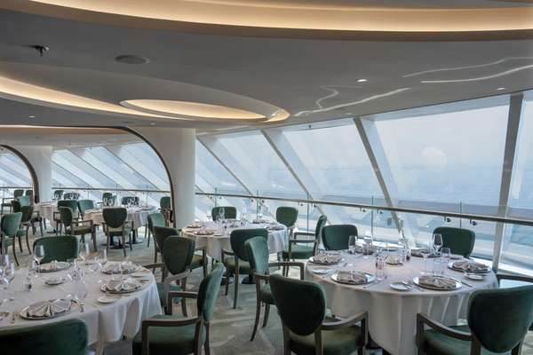 Restaurante do MSC Yacht Club
