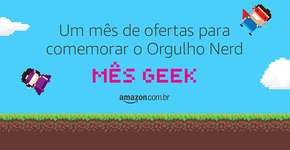 Mês Geek da Amazon tem eBooks com até 95% de desconto