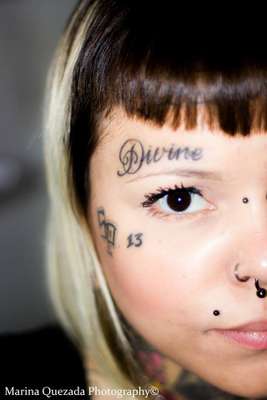 A tatuadora Lae Made por Marina Quezada