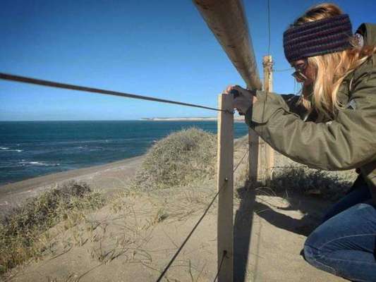 Simone em Puerto Madryn, Argentina