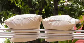 O motivo pelo qual você não deve colocar seu travesseiro no sol