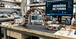 Cientistas em Amsterdã desenvolveram um material capaz de aprender de forma autônoma, sem o uso de software; sua estrutura dinâmica armazena formas anteriores como se houvesse uma inteligência integrada diretamente no objeto