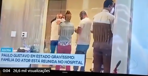 Record mostra família de Paulo Gustavo em hospital e é detonada na web