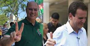 Wilson Witzel (PSC) e Eduardo Paes (DEM) disputam 2º turno no Rio