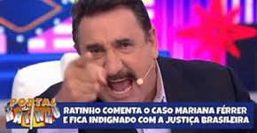 Ratinho se revolta com caso Mari Ferrer e diz que ‘caparia o estuprador’