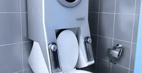 Vaso sanitário que reutiliza água da máquina de lavar