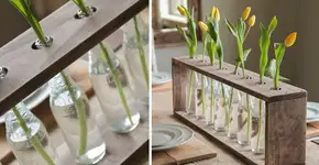 Como transformar garrafas em objetos de decoração