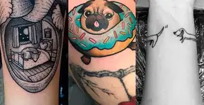 25 ideias de tatuagem para quem AMA cachorros