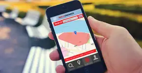 App diz até onde você consegue chegar em 5 minutos de caminhada
