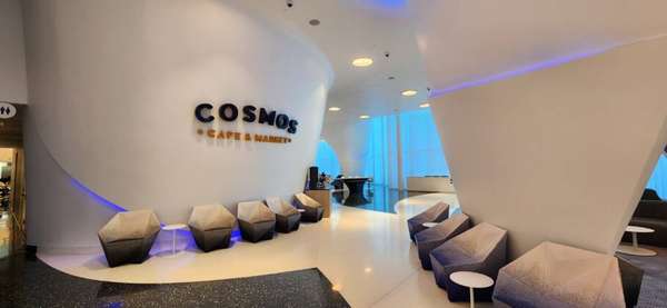 Área do lobby Universal's Stella Nova Resort