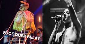 Pabllo Vittar aparece como Bela e se ‘desmonta’ em show no Rio