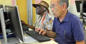 Oficinas de internet para terceira idade