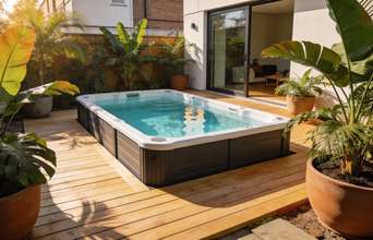Tertiary news: A nova tendência para ter uma piscina sem obras, ideal para pequenos pátios