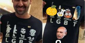 ‘Q de Queiroz’: as reações à camiseta ‘LGBT’ de Eduardo Bolsonaro