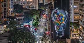 Kobra lança novo mural em São Paulo; saiba onde fica