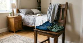 Quem empilha roupas na cadeira costuma ter essa característica.