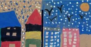 Desenhos feitos por crianças da Favela de Paraisópolis ganham exposição na Tenda Cultural Ortega Y Gasset, na USP