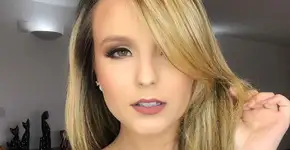 Larissa Manoela aposta em maquiagem ‘roqueira’ para show do U2