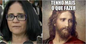 Declaração de Damares Alves sobre Jesus na goiabeira vira meme