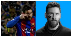 Messi faz “duplo gol” ao divulgar campanha de câncer infantil