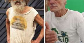 Morador de rua ganha ‘transformação’ de médico e viraliza na web