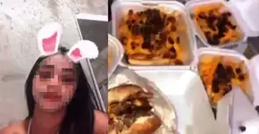 Influenciadora se gaba por pagar lanche a motoboy com nota falsa