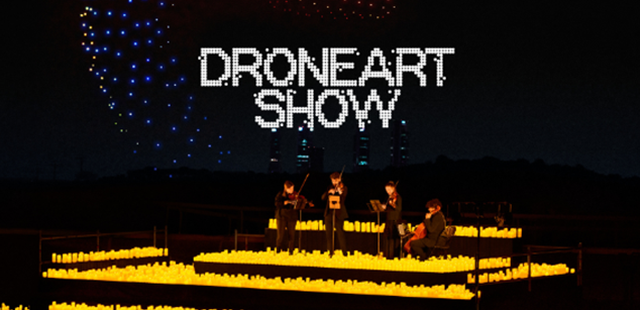 ‘DroneArt Show: Four Seasons’ ilumina céu do Rio de Janeiro com centenas de drones e trilha sonora de um quarteto de cordas