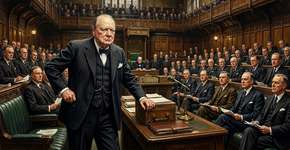 Winston Churchill: “É preciso coragem para se levantar e falar; também é preciso coragem para se sentar e ouvir.”