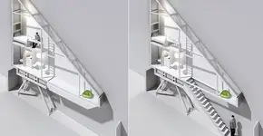 A casa mais estreita do mundo tem a largura de um corredor