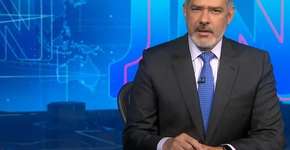 William Bonner explica por que está afastado da bancada do JN